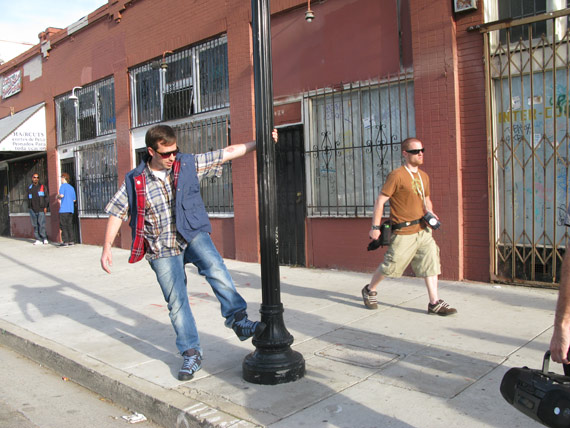 Mayer Hawthorne Video Shoot